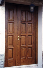 Porta blindata a 2 ante a pannelli