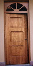 Porta blindata pantografata a pannelli